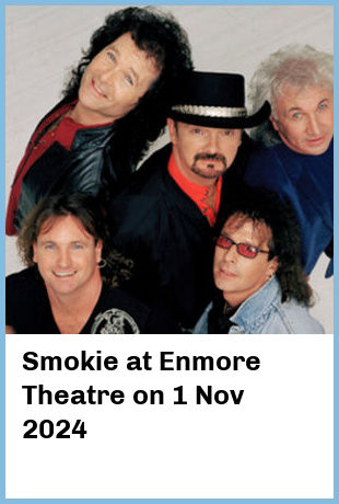 Smokie at Enmore Theatre in Newtown