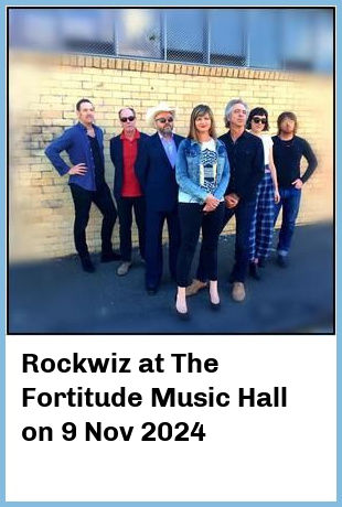 Rockwiz at The Fortitude Music Hall in Brisbane