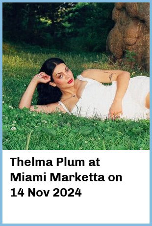 Thelma Plum at Miami Marketta in Gold Coast