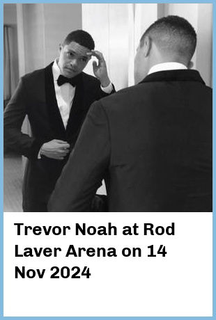 Trevor Noah at Rod Laver Arena in Melbourne