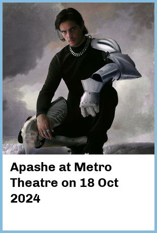 Apashe at Metro Theatre in Sydney