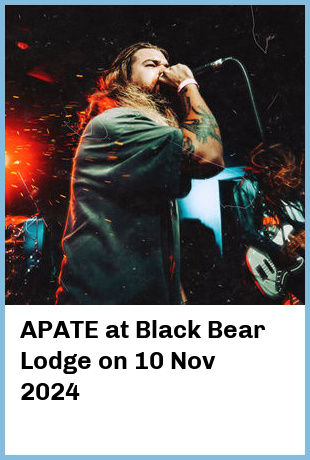 APATE at Black Bear Lodge in Fortitude Valley