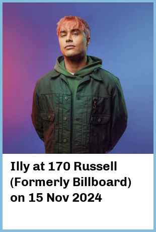 Illy at 170 Russell (Formerly Billboard) in Melbourne