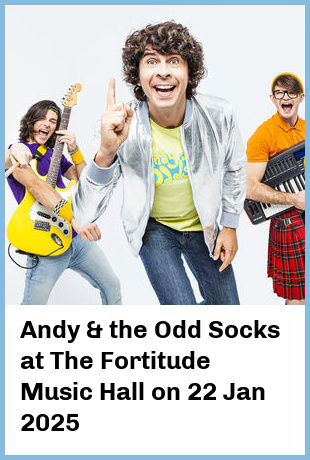 Andy & the Odd Socks at The Fortitude Music Hall in Brisbane