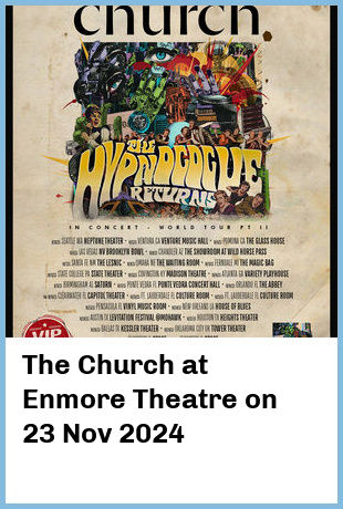 The Church at Enmore Theatre in Newtown