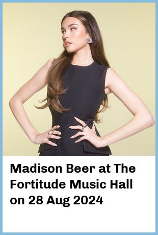 Madison Beer at The Fortitude Music Hall in Brisbane