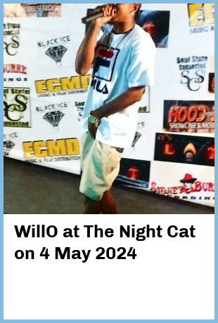 WillO at The Night Cat in Fitzroy