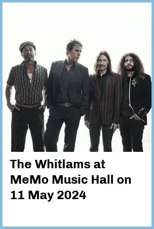 The Whitlams at MeMo Music Hall in Saint Kilda