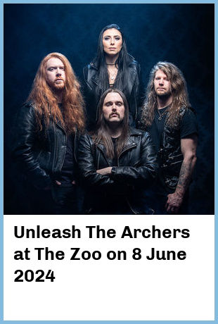 Unleash The Archers at The Zoo in Fortitude Valley