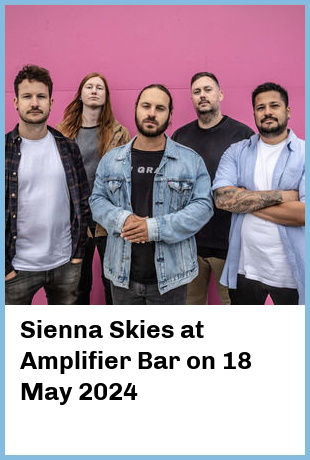 Sienna Skies at Amplifier Bar in Perth