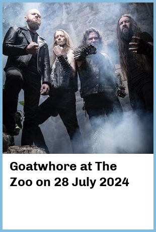 Goatwhore at The Zoo in Fortitude Valley