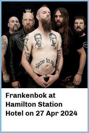 Frankenbok at Hamilton Station Hotel in Newcastle