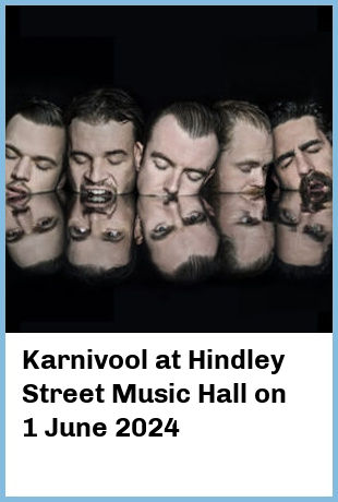 Karnivool at Hindley Street Music Hall in Adelaide