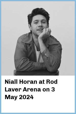 Niall Horan at Rod Laver Arena in Melbourne