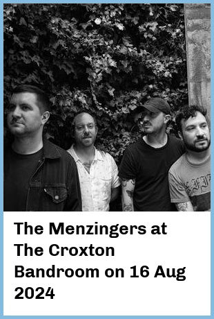 The Menzingers at The Croxton Bandroom in Thornbury