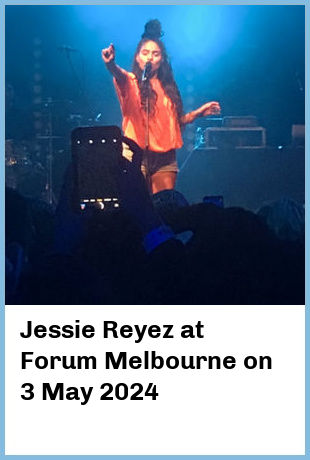 Jessie Reyez at Forum Melbourne in Melbourne