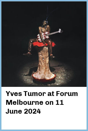 Yves Tumor at Forum Melbourne in Melbourne