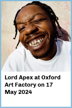 Lord Apex at Oxford Art Factory in Sydney