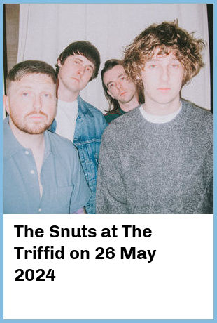 The Snuts at The Triffid in Newstead