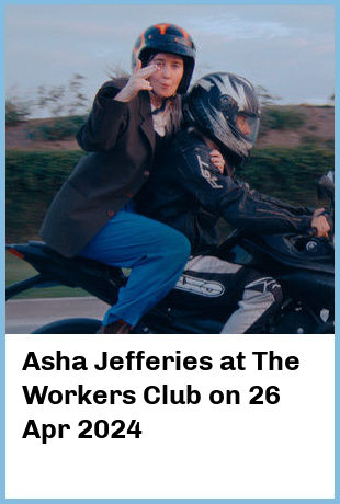 Asha Jefferies at The Workers Club in Fitzroy