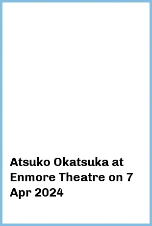 Atsuko Okatsuka at Enmore Theatre in Newtown