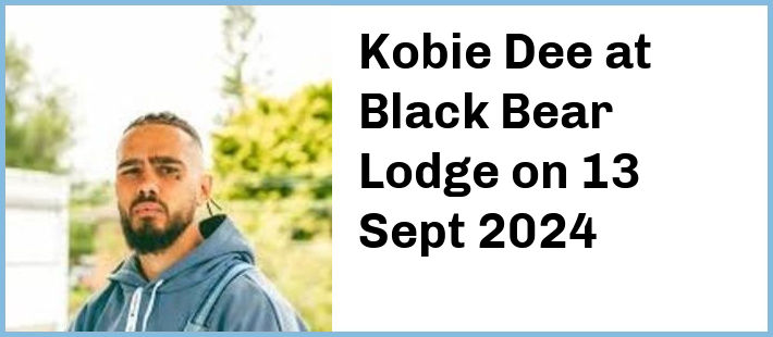 Kobie Dee at Black Bear Lodge in Fortitude Valley