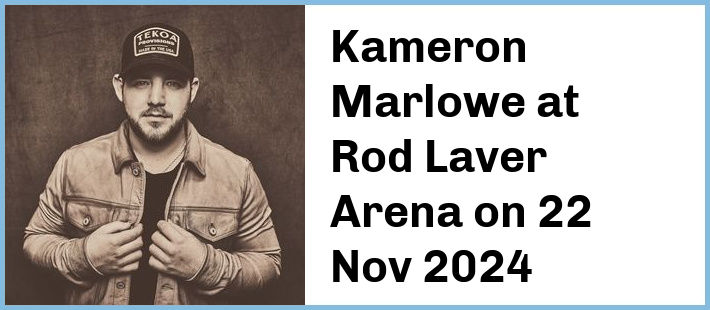 Kameron Marlowe at Rod Laver Arena in Melbourne