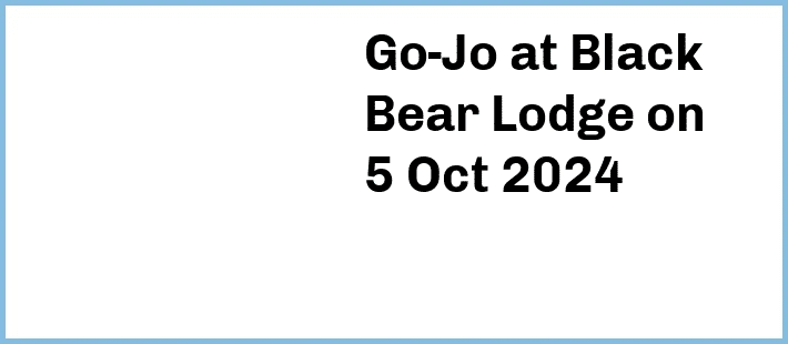 Go-Jo at Black Bear Lodge in Fortitude Valley