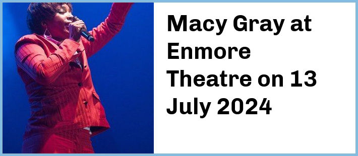 Macy Gray at Enmore Theatre in Newtown