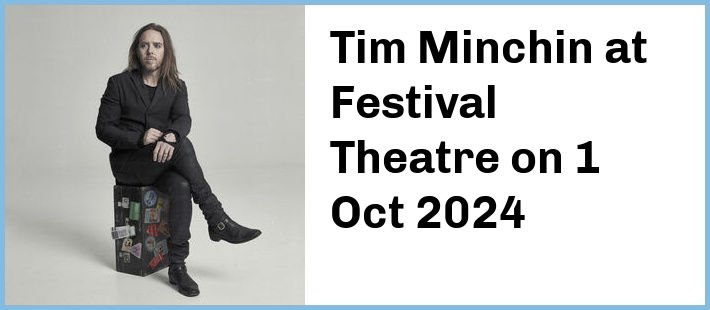 Tim Minchin at Festival Theatre in Adelaide