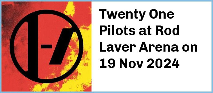 Twenty One Pilots at Rod Laver Arena in Melbourne