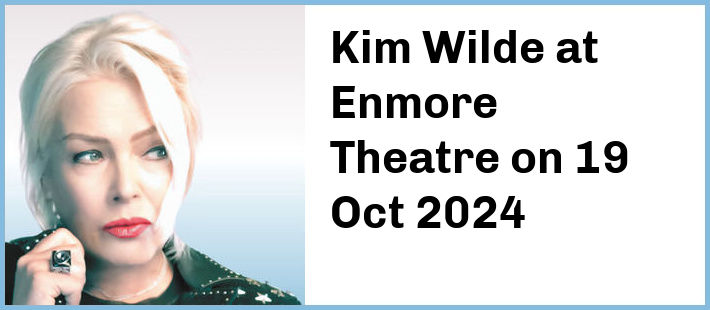 Kim Wilde at Enmore Theatre in Newtown