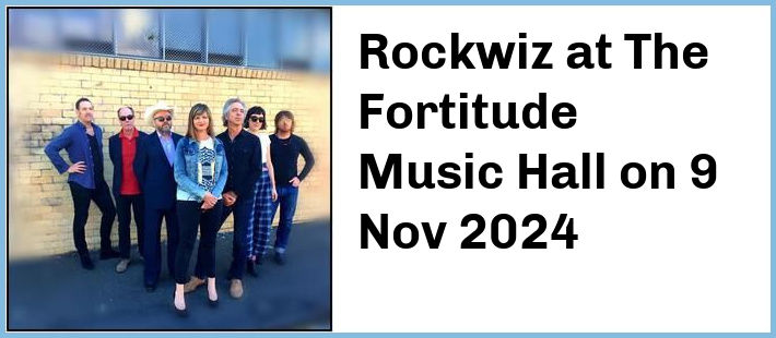 Rockwiz at The Fortitude Music Hall in Brisbane