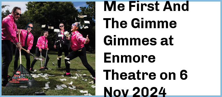 Me First And The Gimme Gimmes at Enmore Theatre in Newtown