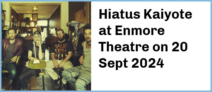 Hiatus Kaiyote at Enmore Theatre in Newtown