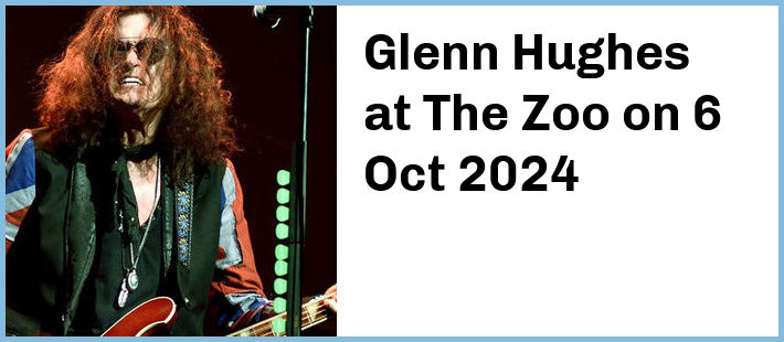 Glenn Hughes at The Zoo in Fortitude Valley