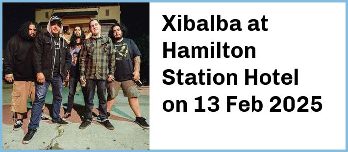 Xibalba at Hamilton Station Hotel in Newcastle