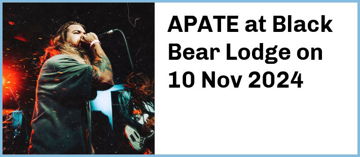 APATE at Black Bear Lodge in Fortitude Valley