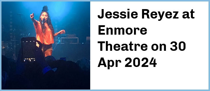 Jessie Reyez at Enmore Theatre in Newtown