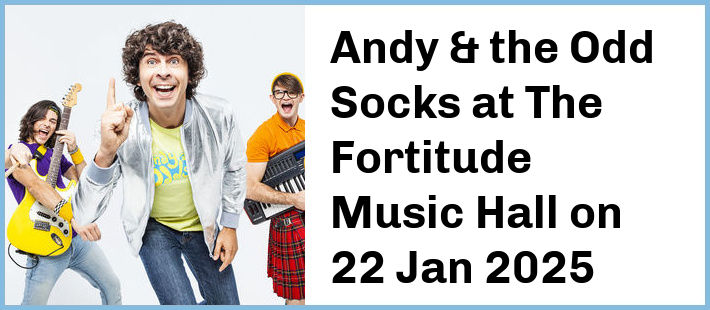 Andy & the Odd Socks at The Fortitude Music Hall in Brisbane