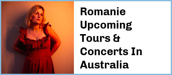 Romanie Tickets Australia