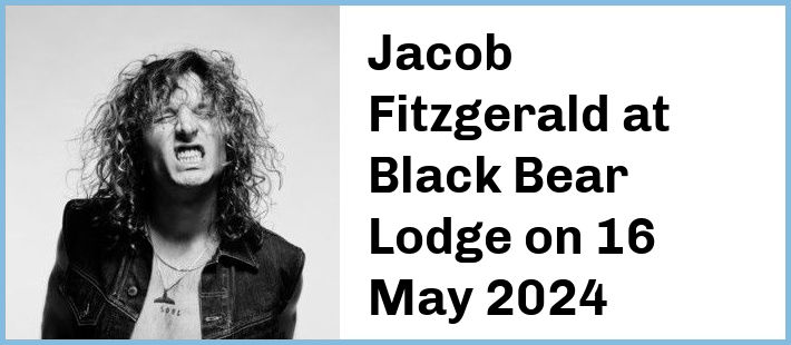 Jacob Fitzgerald at Black Bear Lodge in Fortitude Valley