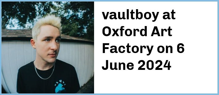 vaultboy at Oxford Art Factory in Sydney