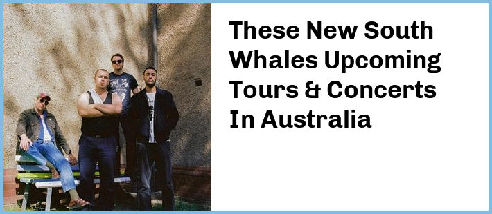 These New South Whales Tickets Australia