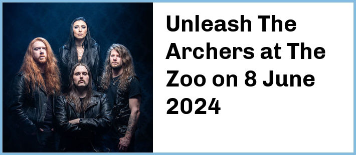 Unleash The Archers at The Zoo in Fortitude Valley