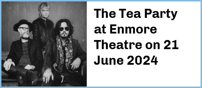 The Tea Party at Enmore Theatre in Newtown