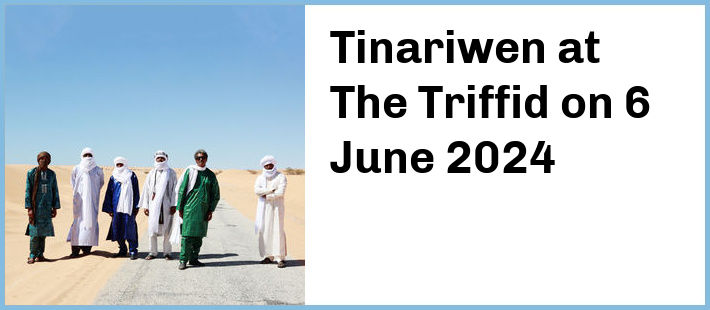 Tinariwen at The Triffid in Brisbane