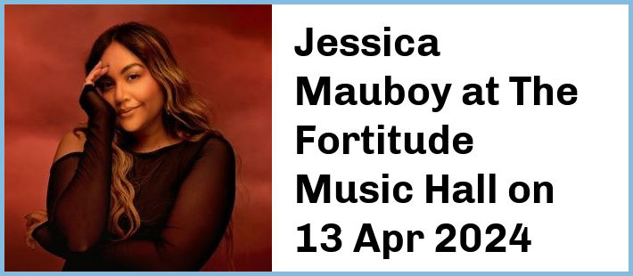 Jessica Mauboy at The Fortitude Music Hall in Brisbane