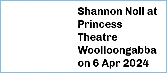 Shannon Noll at Princess Theatre, Woolloongabba in Brisbane