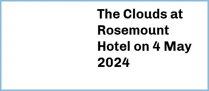 The Clouds at Rosemount Hotel in Perth